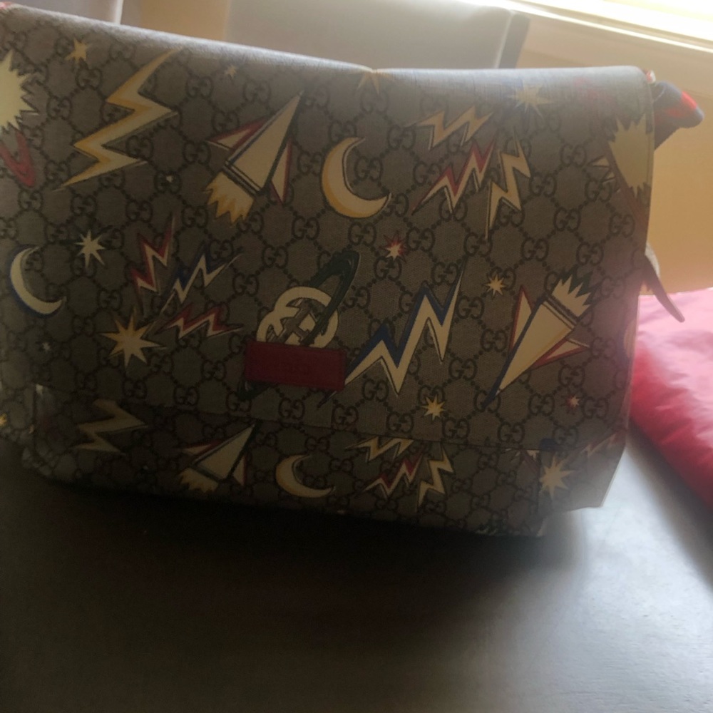 Rare Gucci diaper bag. Good condition.